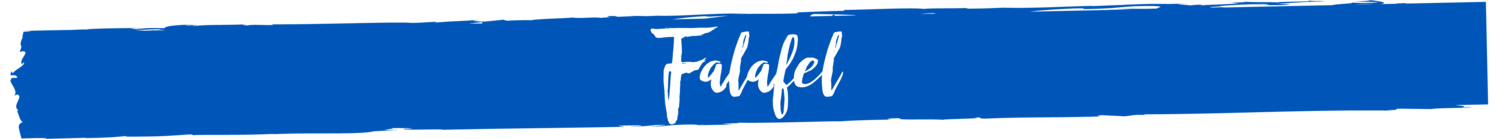 falafel at villa madina